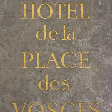 Szálloda Boutique De La Place Des Vosges 3*